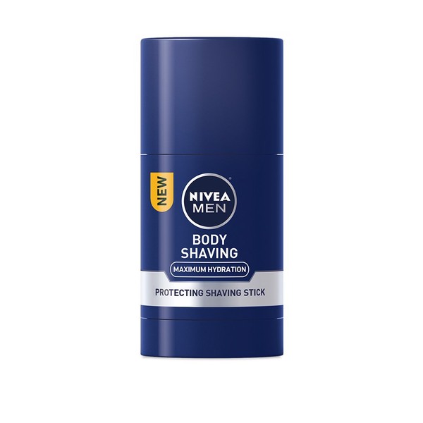 Nivea for Men Maximum Hydration Body Protecting Shave Stick, 2.5 Oz