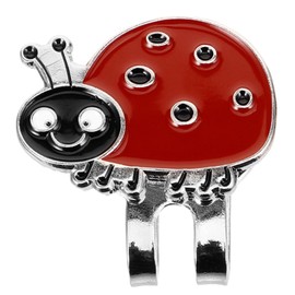 GRIRIW Glitter Golf Ball Marker Hat Clip Delicate Magnetic Accessory for Golf Hats Caps Visors Durable Attractive Design