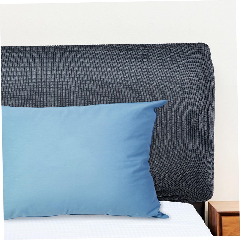 CHILDWEET King Size Bed Headboard Cover Stretchy Pillow Covers Elastic
