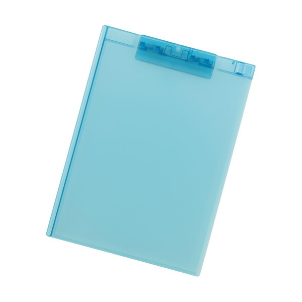 Lihit Lab Request Transparent Clipboard A4E Blue G9110-8