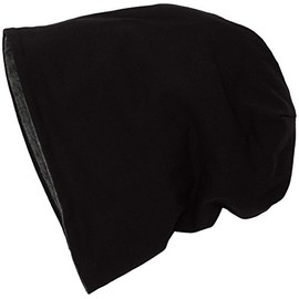 MSTRDS Unisex Erwachsene Jersey Beanie Reversible Strickmütze, Mehrfarbig (Black/ht.Charcoal 10377,3887), (one Size)