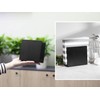 Napkin Holder Black Wooden - Wooden Black Napkin Holder for