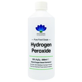 Food Grade Hydrogen Peroxide - Purest Grade 10% - 5 Litres - Non Stabilised - Contains Zero Additives - 35 Vols