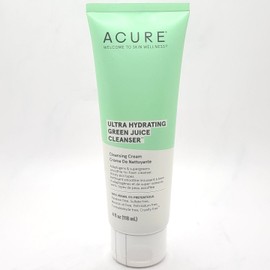 Acure Ultra Hydrating Green Juice Cleanser 4oz / 116mL Cleansing Cream SEALED