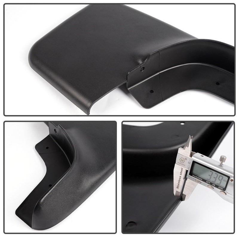G-PLUS Front Rear Molded Mud Flaps Splash Guards Compatible with