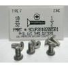 AMERICANINTEGRATEDSUPPLY.COM #10-32x1/2 Undercut Flat Ph Thread Cutting Screws Type F Steel Zinc Plated (50)