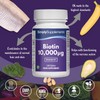 Simple Supplements Biotin 10,000mcg – High Strength Hair Growth &