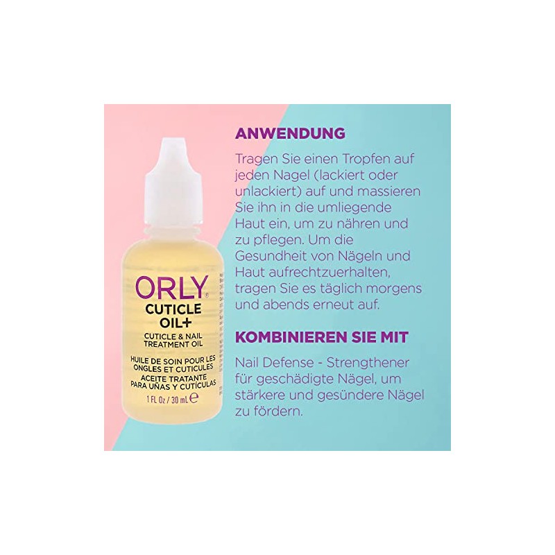 Orly Orly Cuticle Oil Plus Women Cuticle Oil 1 oz