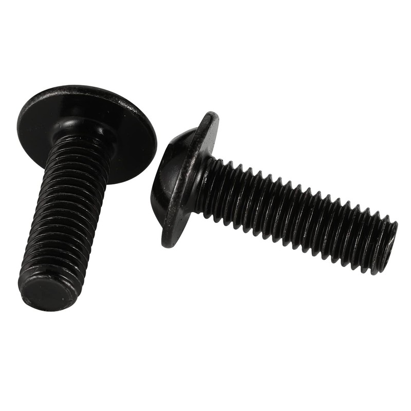 M8-1.25 x 10mm Flanged Button Head Socket Cap Screw Bolts,