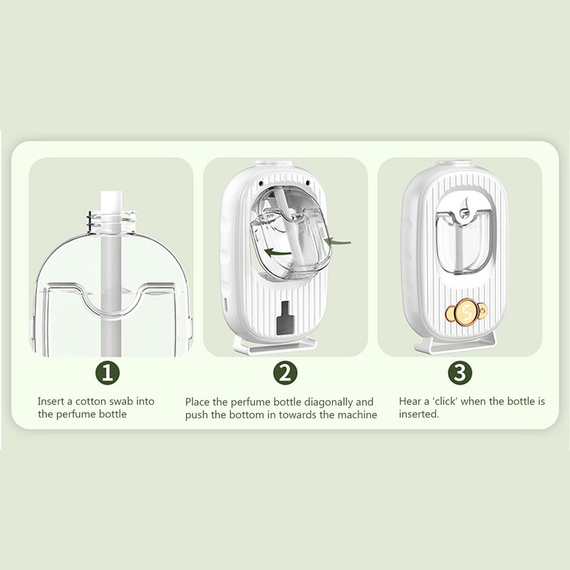 Automatic Fragrance Dispenser Wall Mount Air Freshener Dispenser Electric Spray