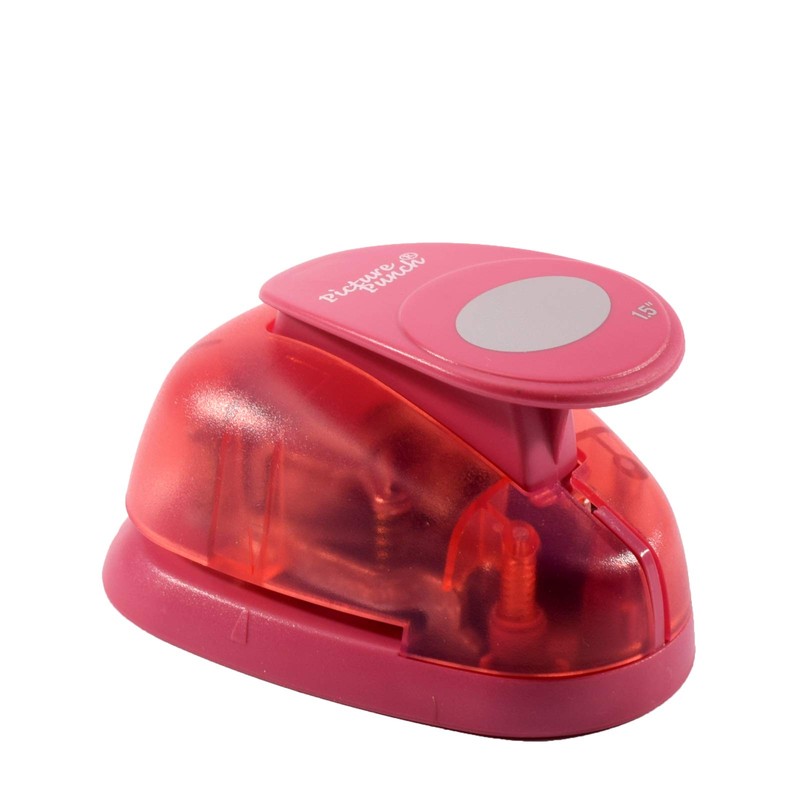 Vaessen Creative Stanzer Maxi Oval | 3,75 cm, Metal, Plastic,