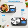 Olipiter Dual Platform Digital Kitchen Scale, Large Digital Kitchen Scale,