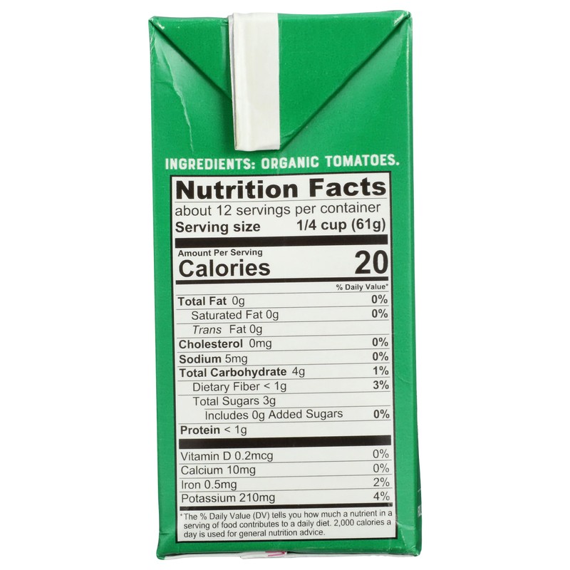 Pomi USDA Organic Strained Tomatoes, 26.46 Ounce