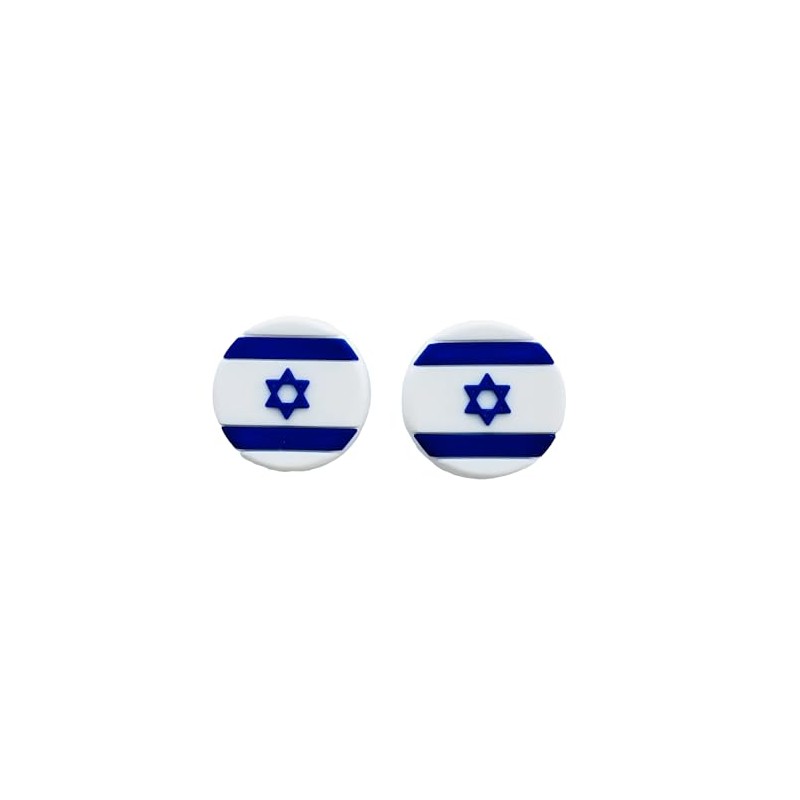 Luckyones Israel Flag Tennis Racquet Vibration Dampener