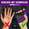 AK ALPHAKRAFT Grip Pads (Black-Purple, One Size)
