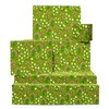 Green Wrapping Paper - 6 Sheets Birthday Wrapping Paper for