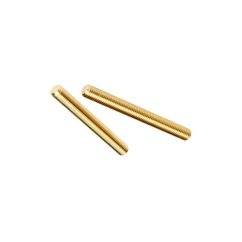 Solid Brass All Thread Threaded Rod Bar Studs 1/2-13 x
