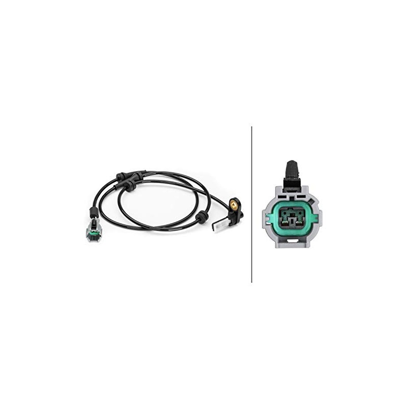 HELLA 6PT 014 494-591 Sensor, exhaust gas temperature - 2-pin