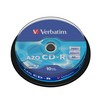Verbatim SuperAZO 52x 700MB CD-R Blank Spindle Pack of 10