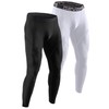 DEVOPS Men's Thermal Compression Pants, Athletic Leggings Base Layer Bottoms