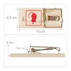 Relaxdays Mouse Traps Set of 40 Classic Mouse Traps Reusable
