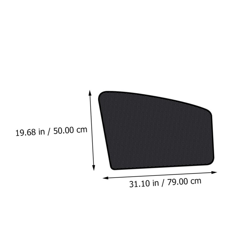 ULTECHNOVO 8pcs Car Window Sun Shade Protector Magnetic Mesh Windshield