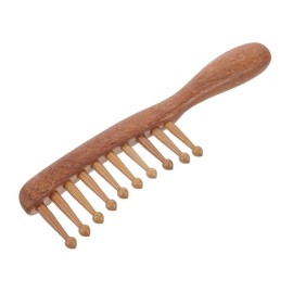 FOMIYES Sandalwood Massage Comb for Women Handcrafted Detangler for Scalp Relaxation Durable Ergonomic Design for Home Use and Hair Care