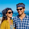 12 pack Cotton Bandanas (12, Navy blue, 23.6 * 23.6
