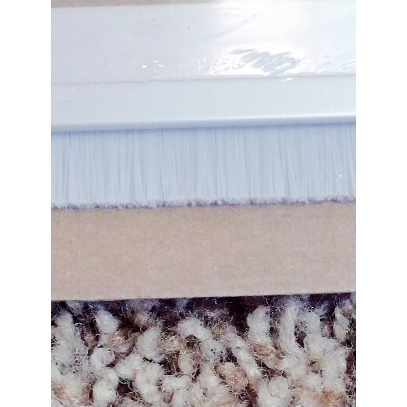 Pemko 36 Inch Brush Weatherstrip Door Sweep, screw applied, fasteners