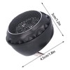 2pcs Car Tweeter Speaker 12-24V 140W 89dB Tweeter Mini Car