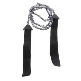 HME Pocket Folding Hand Chain 36 Inches Saw with Nylon Wrist Handle, Tree Cutting Emergency Survival Gear for Camping, Backpacking, Hiking, Hunting