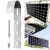 MINGZE Pack of 4 Solar Bracket, Balcony Power Station Bracket