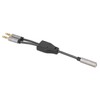 MANHATTAN Headset Adaptor Cable with Aux Y-Audio Splitter 15 cm