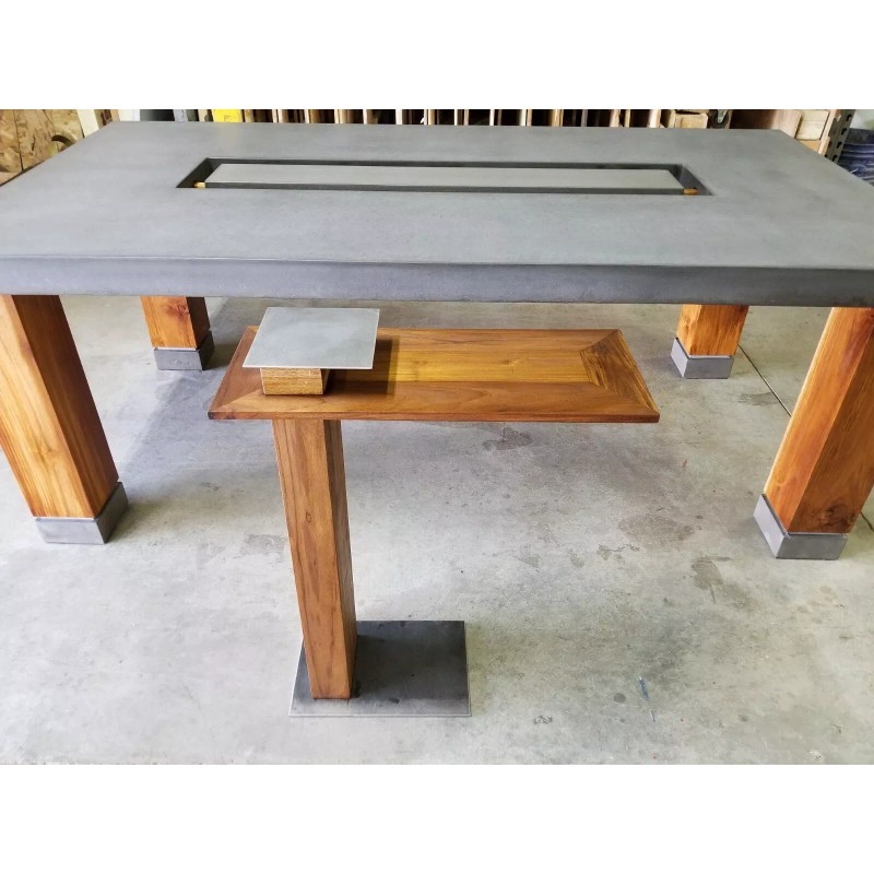 Diamond Tropical Hardwoods Squared Teak Post, 3" x 3" x