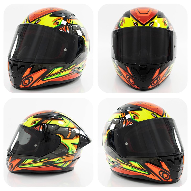 PSLER Assault Rapid Stream Outer Helmet Visor - Motorcycle Helmet