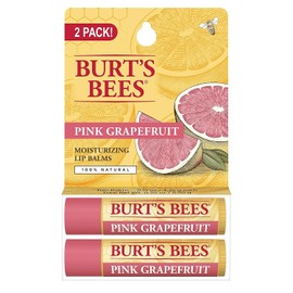 Paquete doble de bálsamo labial hidratante de pomelo rosa