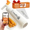 KneadEat Churro Maker Kit with Booster-powered Handle. Churrera and Piping