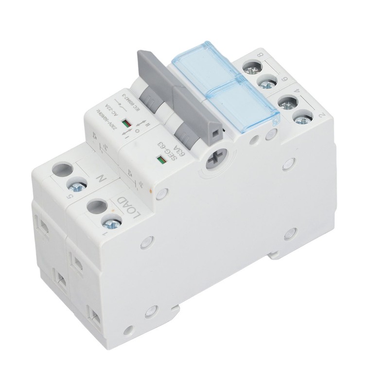 DC Isolator Switch 230V 63A 2P Dual Power Disconnect Switch