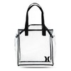 Hurley Clear Tote Bag, Black