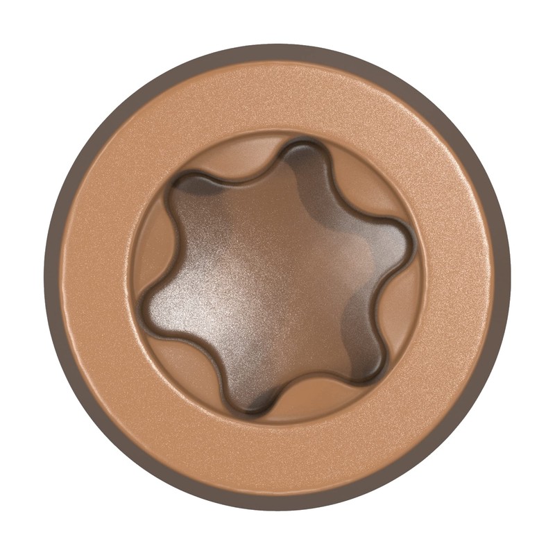 CAMO Composite Deck Screws 2-1/2" #10 316 Stainless Steel (Cedar,