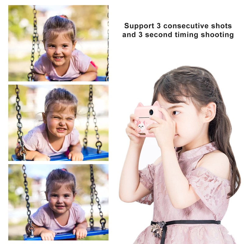 Children Digital Camera 2.4in 3 Consecutive Shots Can Set Resolution