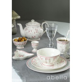 GreenGate Courtney Tea Towel Jacquard Grey 70 x 50 cm