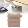 Inflatable Foot Rest Pillow Washable Lightweight Portable Inflatable Footrest Cushion