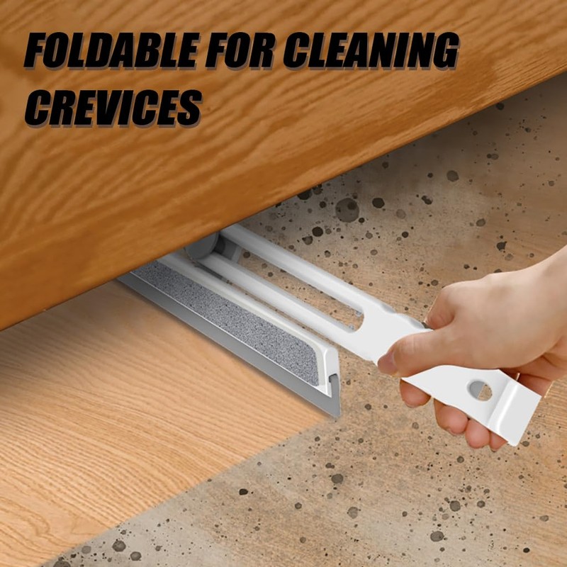Shower Scraper - Foldable 360° Rotating Glass Cleaning Tool -