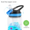 Home Tune Cute Water Bottle for School Boys, BPA FREE