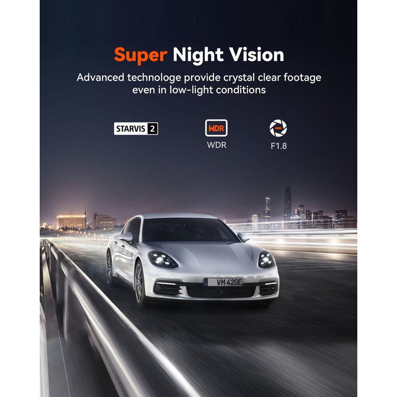 Rear Camera Set for VANTRUE E360/E2 Dashcam