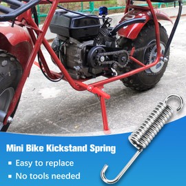 Mini Bike Kickstand Spring Replacement for Coleman CT200U CT200U-EX CT200U-EXR BT200X CT100U CC100X Baja DB30 Axis M200 Powersport Mini Bike Parts