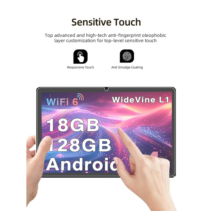 for DMOAO D3 Android 14 Octa-Core 2 in 1 Tablet