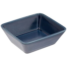 Hasamiyaki 17455 OVENWARE Square (S) 4.5 x 3.9 inches (11.5 x 10 cm), Blue