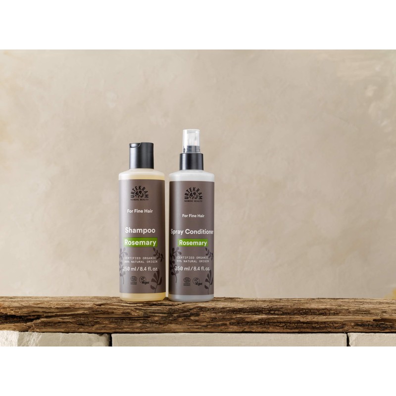 URTEKRAM Fine Hair Rosemary Shampoo, 250 ML